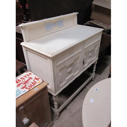 551 - 1930s PAINTED SIDEBOARD