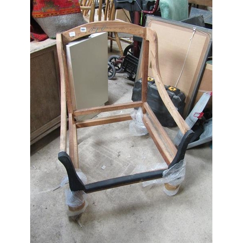 561 - VICTORIAN CHAIR FRAME