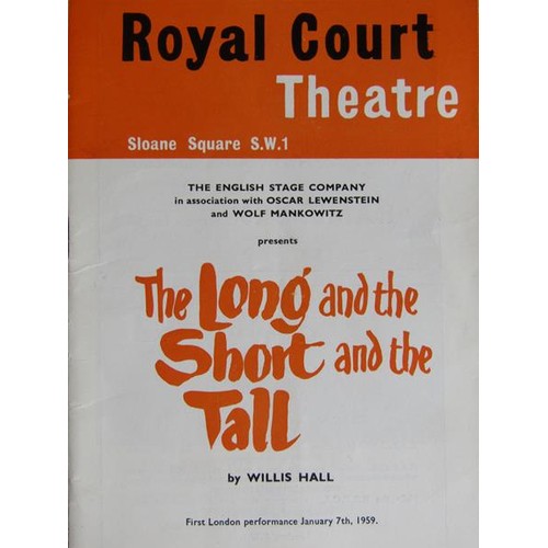 436 - COLLECTION OF THEATRE PROGRAMMES