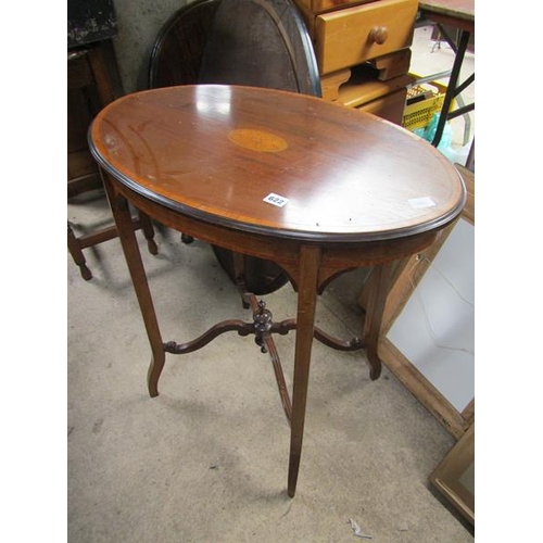 622 - EDWARDIAN INLAID OCCASIONAL TABLE