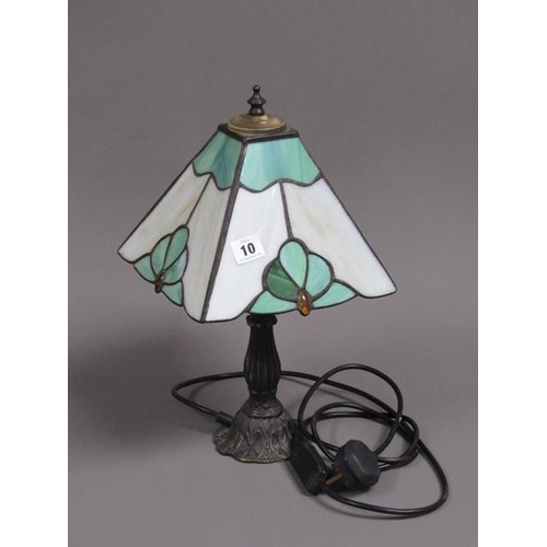 10 - TIFFANY STYLE LAMP