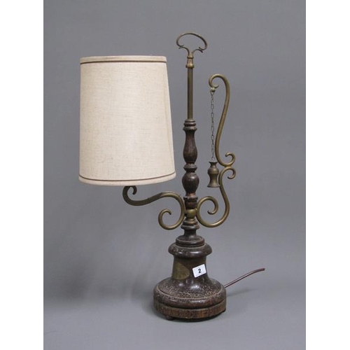 2 - BRITTAINIA TABLE LAMP