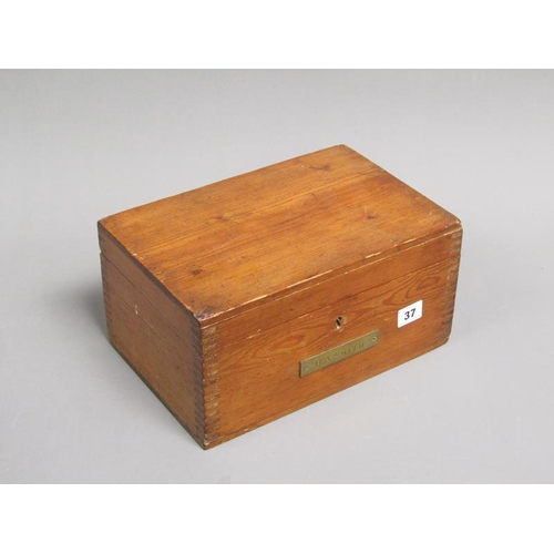 37 - 19C PINE BOX