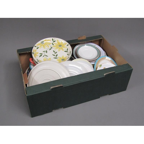 68 - BOX OF TEA AND TABLE WARES