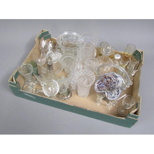 102 - MIXED GLASSWARE TO INCL CRYSTAL