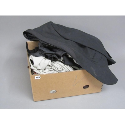 143 - BOX OF GENTS CLOTHING