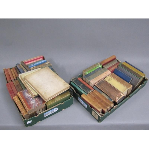 163 - TWO BOXES OF ANTIQUE AND VINTAGE BOOKS