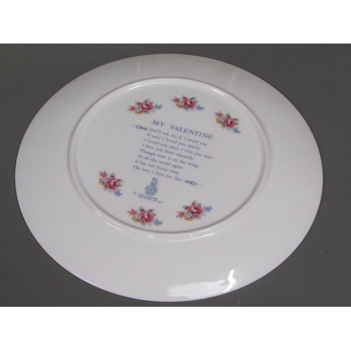 217 - ROYAL DOULTON VALENTINES DAY PLATES