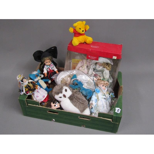 256 - SOFT TOYS AND COLLECTORS DOLLS