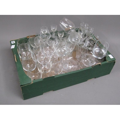 257 - BOX OF GLASSES