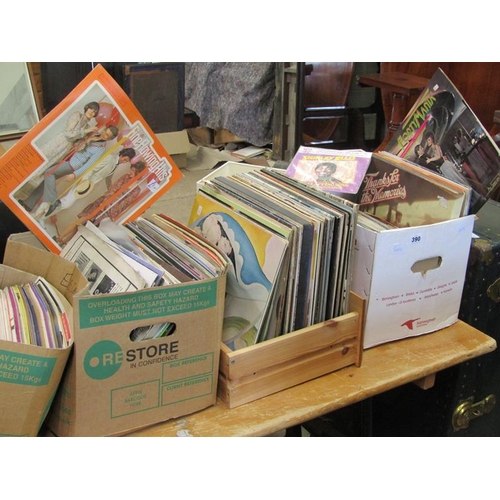 390 - LARGE COLLECTION OF MIXED RECORDS