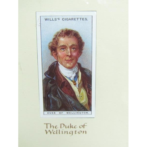 1004 - F/G SERIES OF WILLS CIGARETTE CARDS - FORTY EIGHT, THE BATTLE OF WATERLOO, 43CM X 63CM