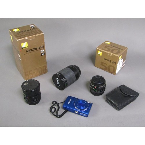 1091A - CANON AND NIKON CAMERA AND LENSES