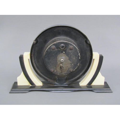 1210 - SMITHS BAKELITE MANTEL CLOCK, 26CM W