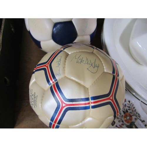 49 - SIGNED FOOTBALLS