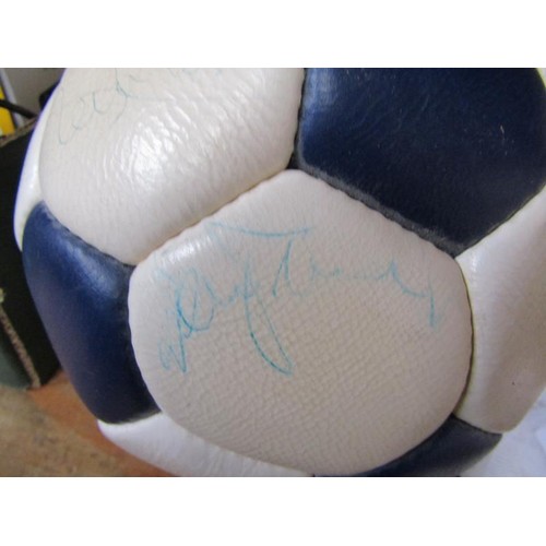 49 - SIGNED FOOTBALLS