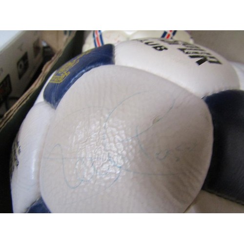 49 - SIGNED FOOTBALLS