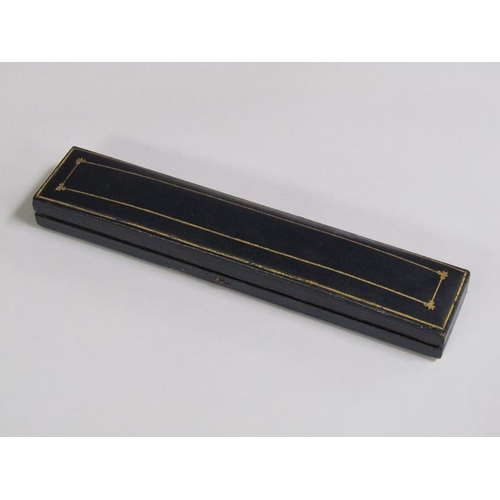 100 - A string of cultured pearls, 55cm l, with gold stone set clasp.