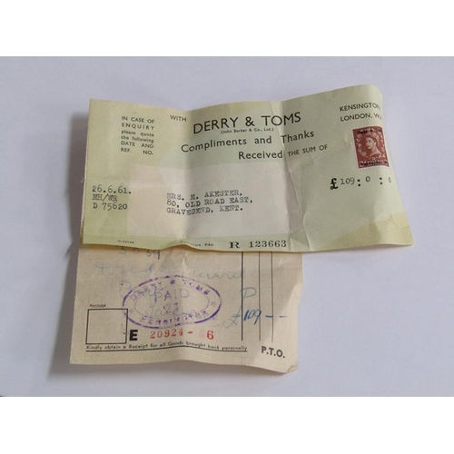 111 - A 1960's Kutchinsky 18ct gold and diamond with ruby set squirrel brooch, total 21.8g, 4cm h, signed ... 