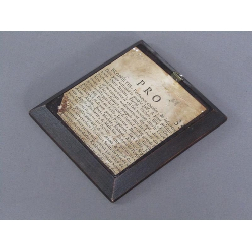 83 - Portrait of a young boy in early 19c costume holding a cane, signed in mono, oval framed and glazed,... 