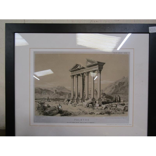 50 - FRAMED ENGRAVINGS AND WATERCOLOURS