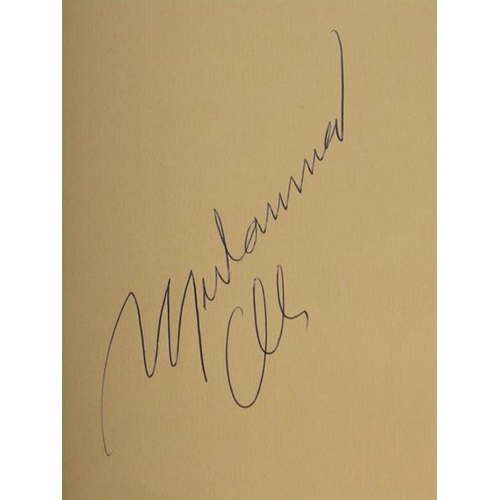 1181B - THE GREATEST, MY OWN STORY, BOOK BY MOHAMMED ALI - SIGNED