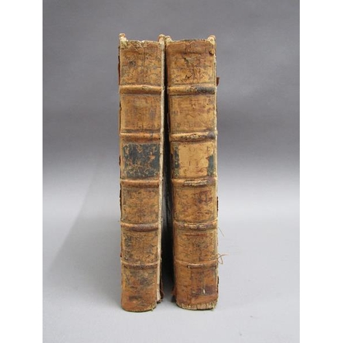 11 - Two books - Memoires of the Reign of Queen Elizabeth from 1581 till her death, by Thomas Birch, bein... 