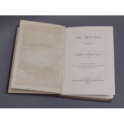 A book The Princess, a Medley by Alfred Tennison with twenty six