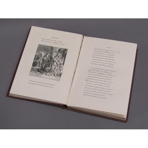 13 - A book - The Princess, a Medley by Alfred Tennison with twenty six illustrations, printed in London ... 