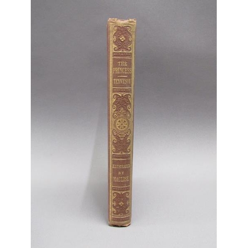 13 - A book - The Princess, a Medley by Alfred Tennison with twenty six illustrations, printed in London ... 
