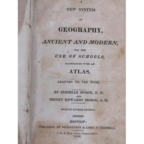 17 - A book - A New System of Geography ancient and modern for the use of schools accompanied with an atl... 