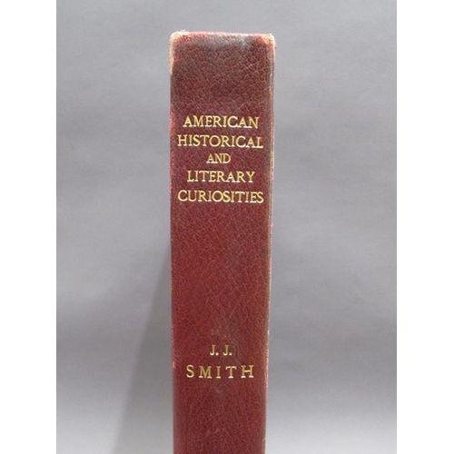 18 - A book - American Historical and Literary Curiosities relating to Columbus and original documents of... 