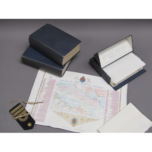 19 - A collection of Naval books and documents comprising two books - History of the Great War based on o... 