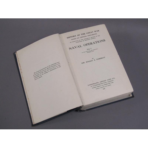 19 - A collection of Naval books and documents comprising two books - History of the Great War based on o... 
