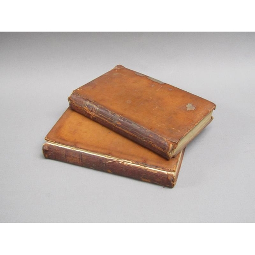 3 - Two books - The World by Adam Fitz-Adam, being new editions volume II & III, printed in London for J... 