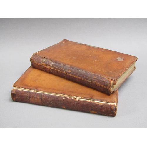 3 - Two books - The World by Adam Fitz-Adam, being new editions volume II & III, printed in London for J... 