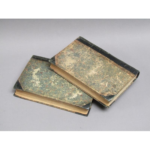 7 - Two books - North & South by the author of Mary Barton etc, in two volume, being volumes I & II, pri... 