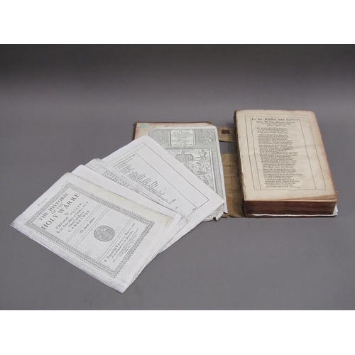 9 - A book - The Historie of the Holy Warre by Thomas Fuller, late of Sydney Colledge, Cambridge being t... 