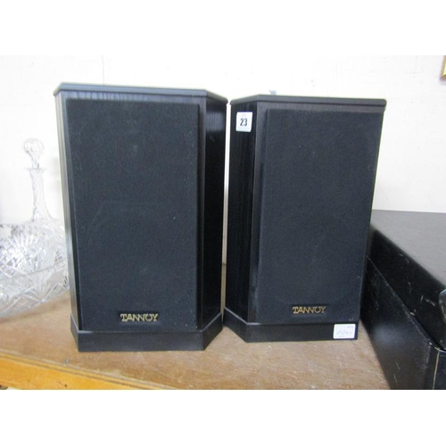 23 - TANNOY SPEAKERS