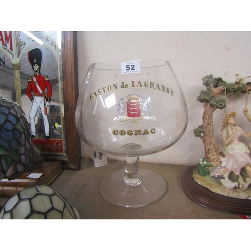 52 - LARGE COGNAC GLASS