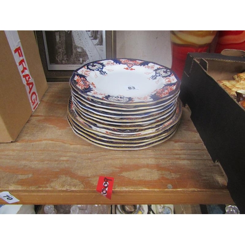 83 - CROWN DERBY IMARI PLATES