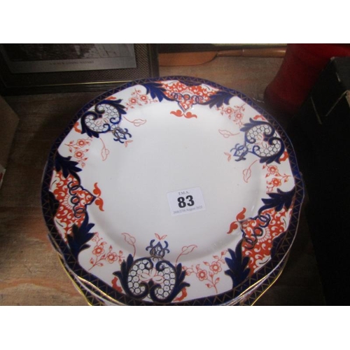 83 - CROWN DERBY IMARI PLATES