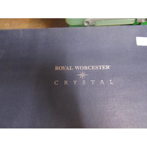 97 - ROYAL WORCESTER CRYSTAL WINES