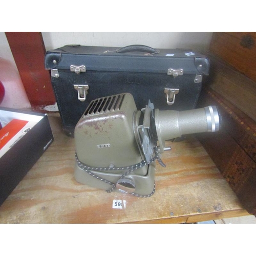 110 - VINTAGE ALDIS PROJECTOR AND CASE