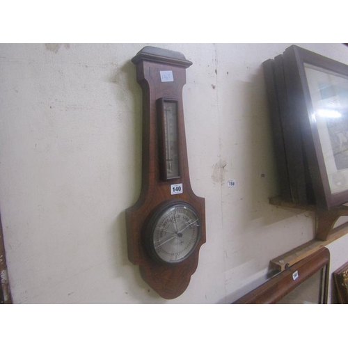 140 - ART DECO WALL BAROMETER