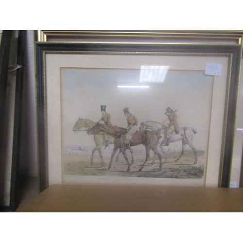 143 - COLLECTION OF FRAMED WATERCOLOURS, ORIENTAL SCENES ETC PLUS ENGRAVINGS