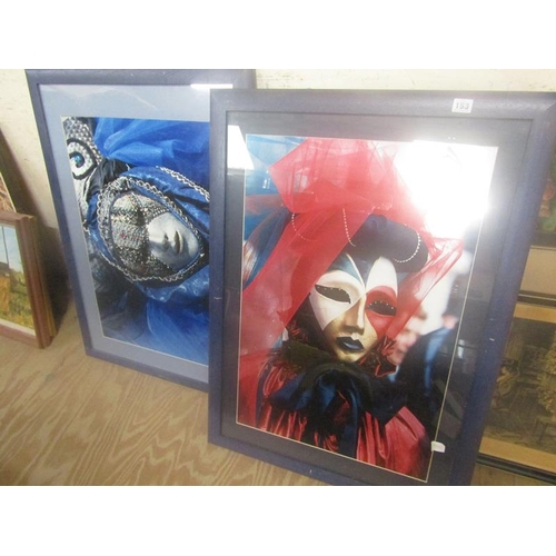 153 - VENETIAN CARNIVAL PHOTOGRAPHIC PRINTS