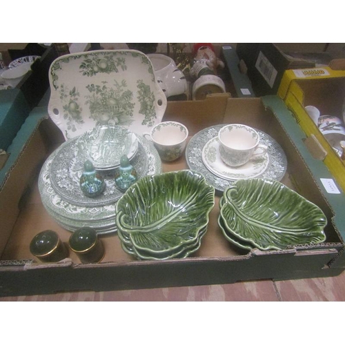 173 - BOX OF TABLEWARES TO INCL BROADHURST