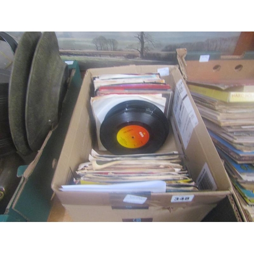 348 - BOX OF RECORDS