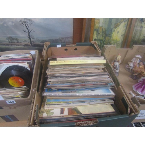 349 - BOX OF MIXED RECORDS